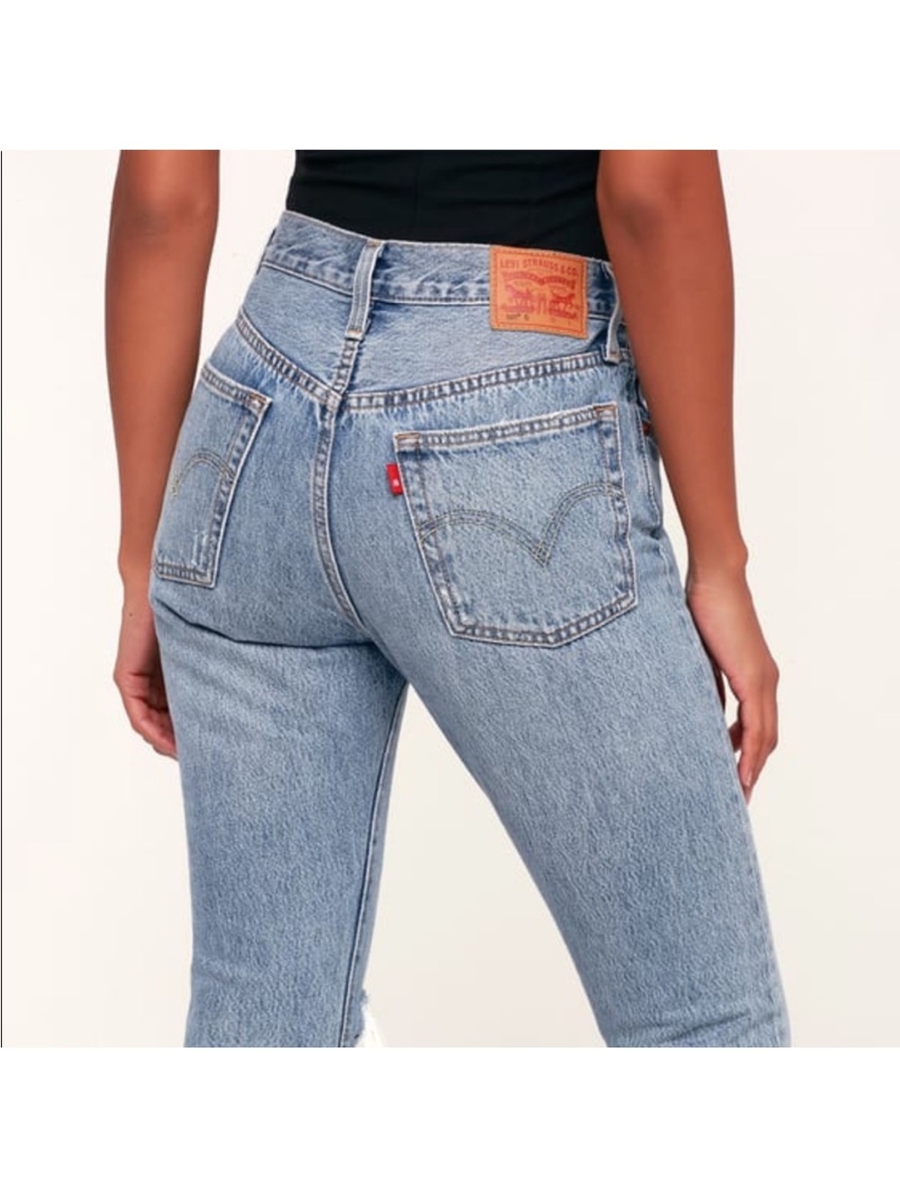 Levi's Wedgie Straight Jeans in Size 24 / 0